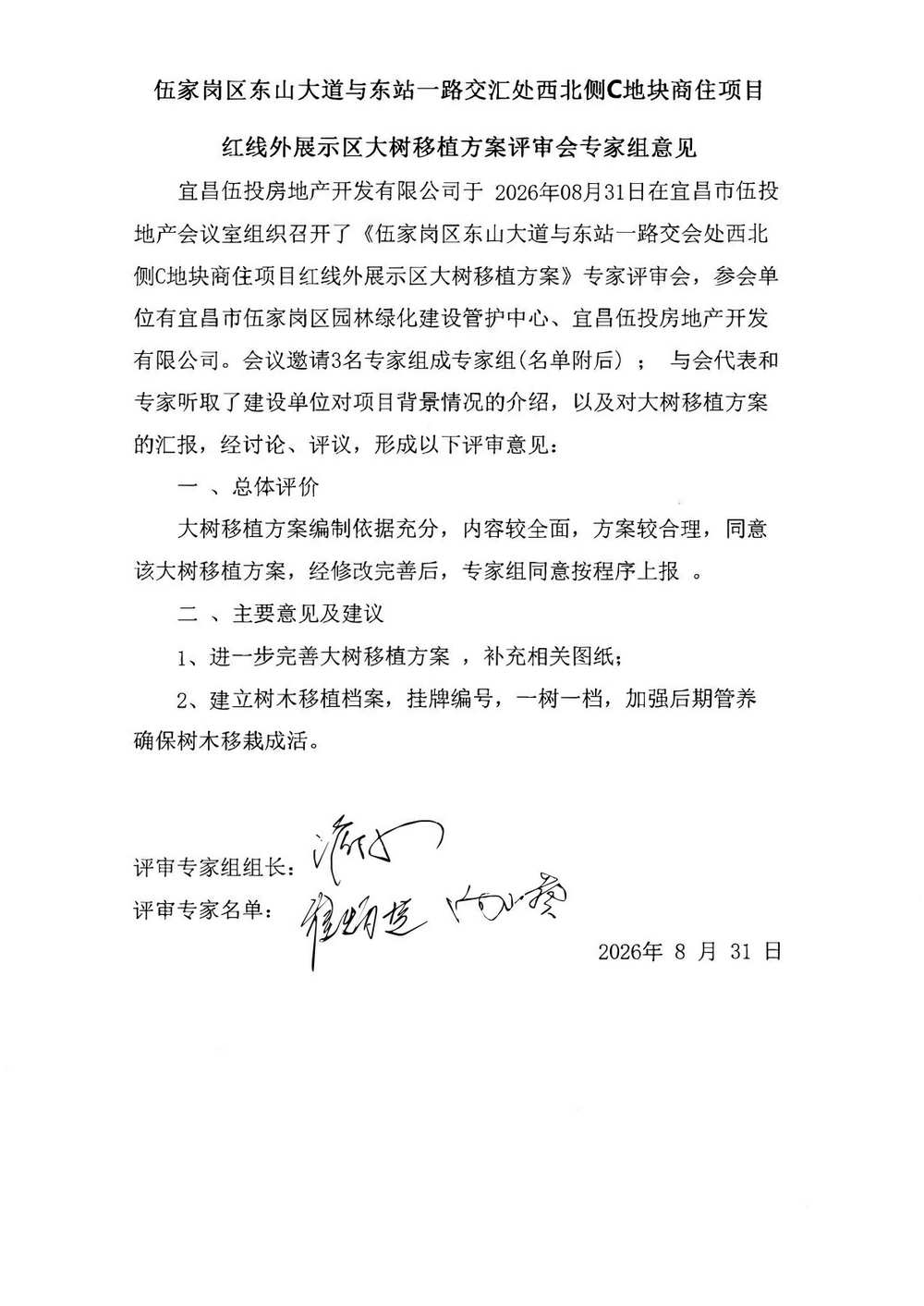 专家意见 第1页